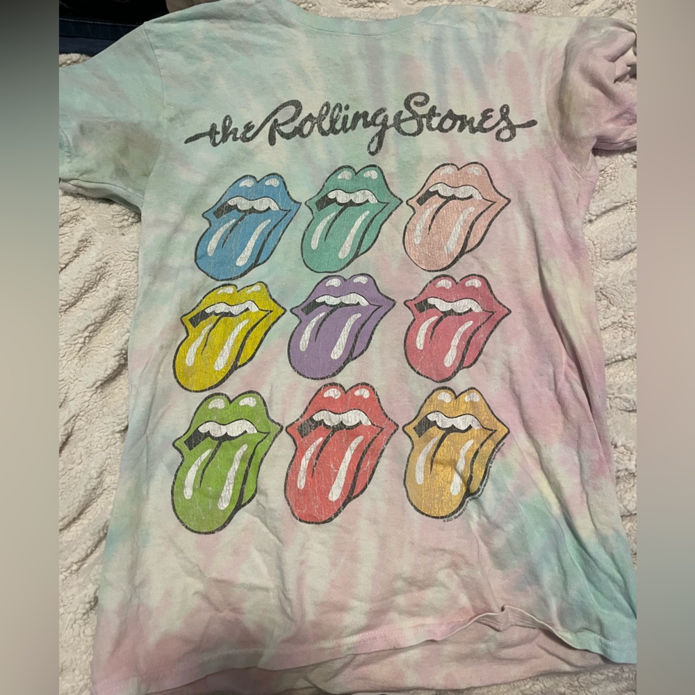 The Rolling Stones Kids Multicolor Lips T-Shirt